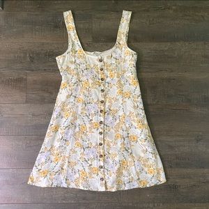 American Eagle floral sun dress